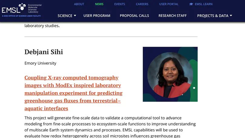 30 Projects Awarded Funding from EMSL